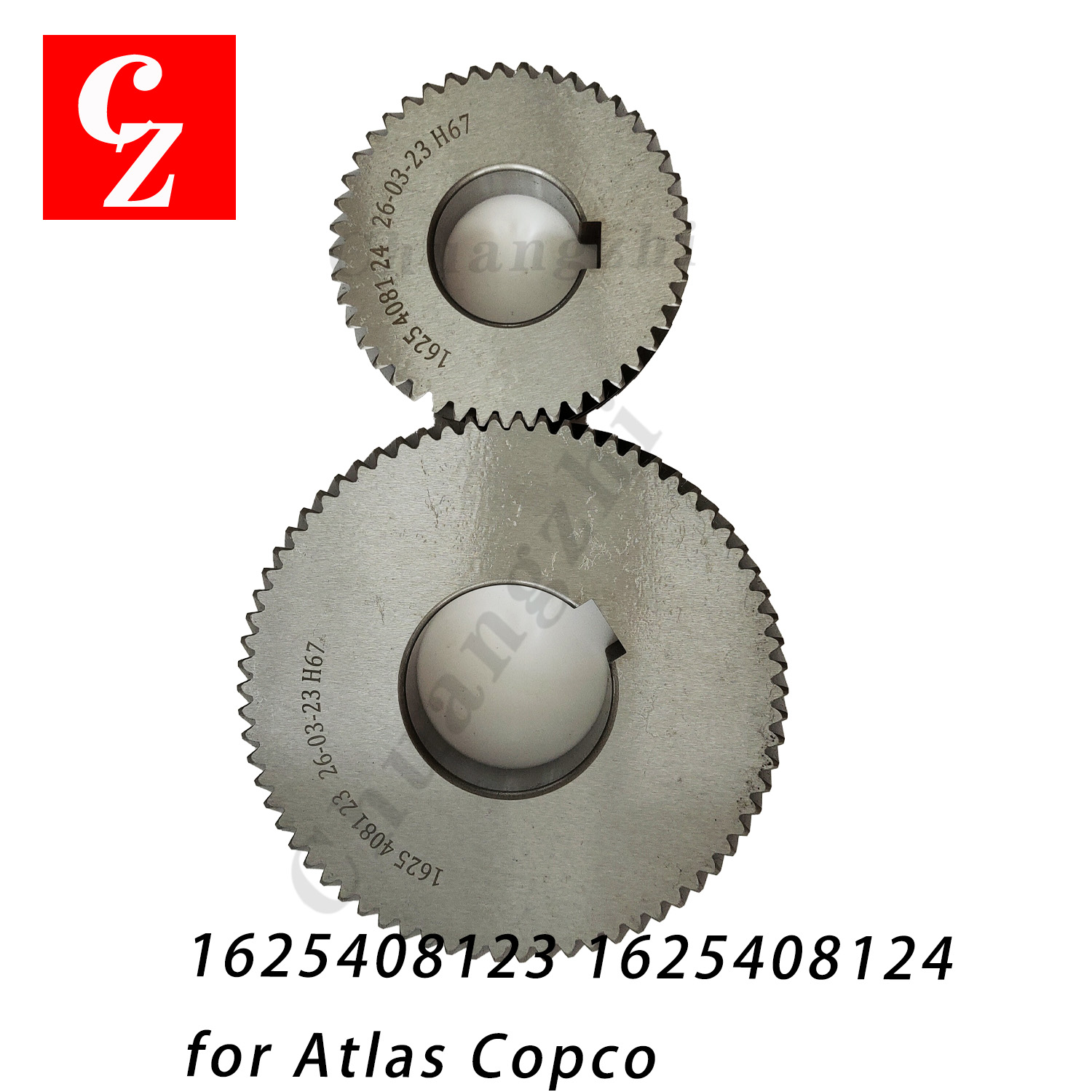 Atlas Copco 1625408123 1625408124 Replacement Gear Set 1625 4081 23 1625 4081 24
