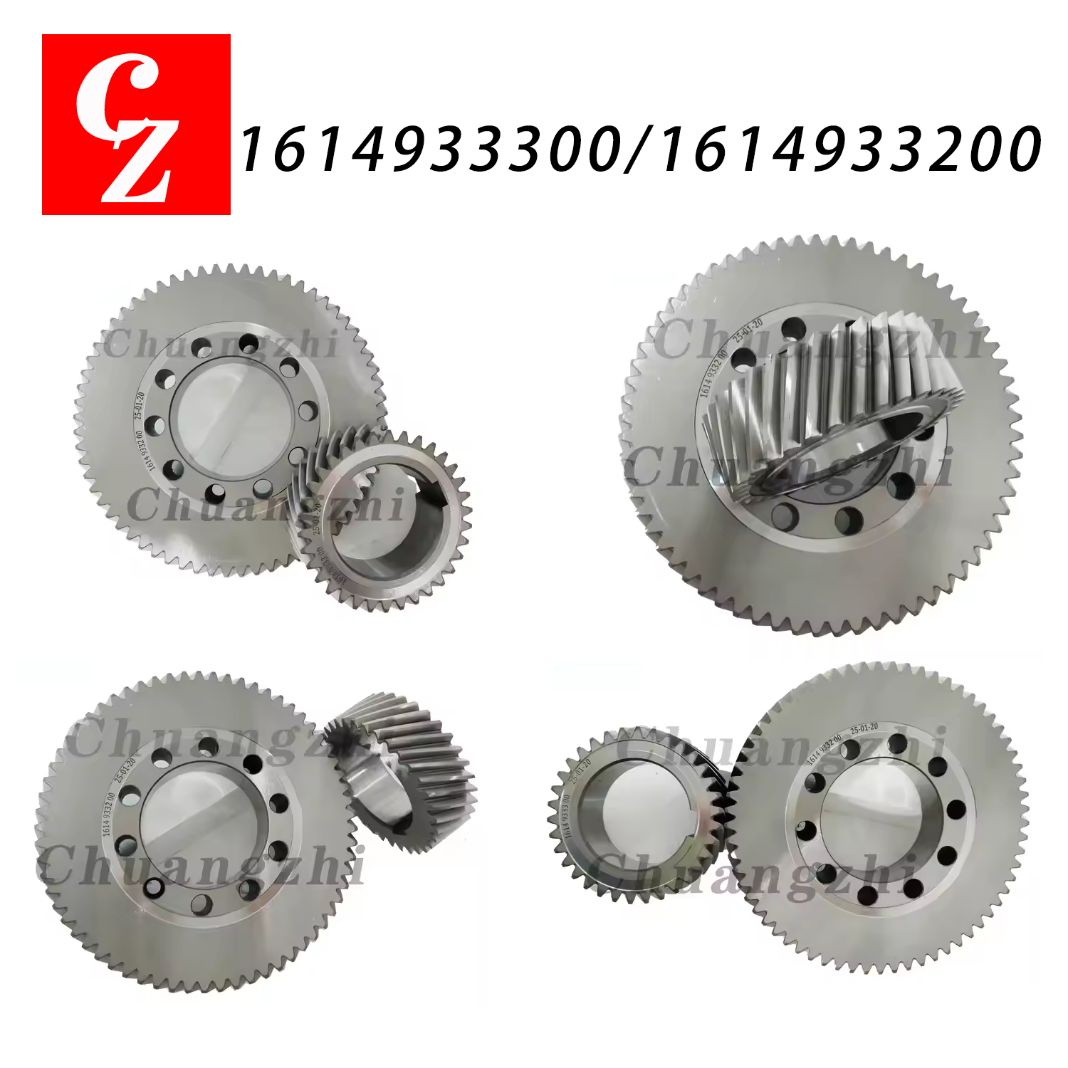 Atlasc Copco 1614933300 1614933200 Replacement Gear Set 1614 9333 00 1614 9332 00
